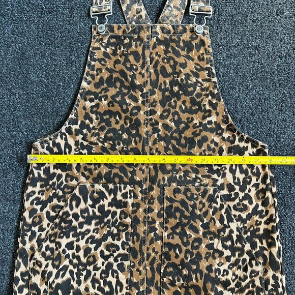 Leopard Print Overall Dress - Picture 6 of 7